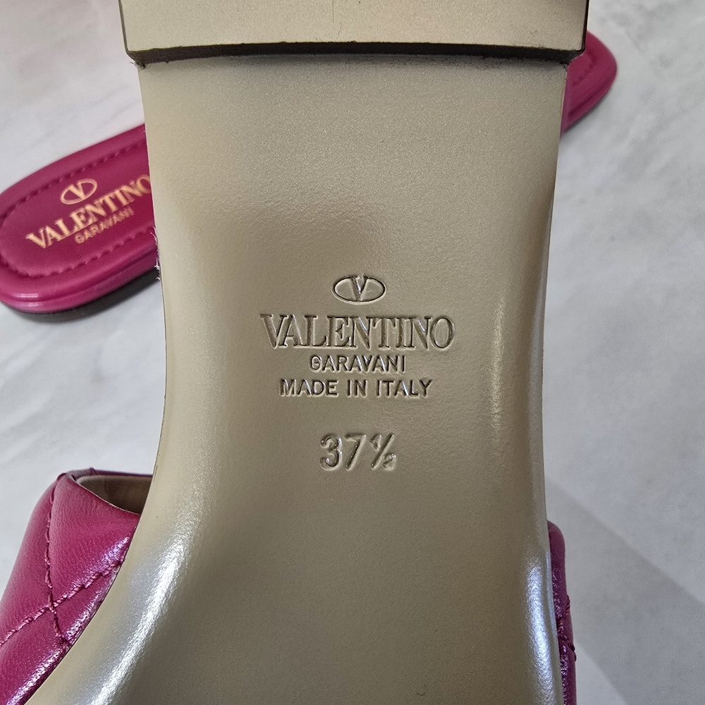 Valentino Leather Sandals - Picture 6 of 9
